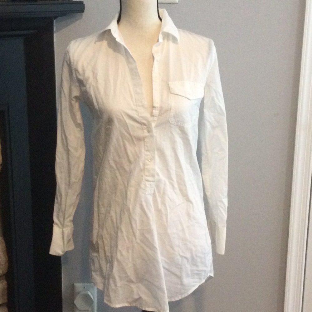 J Crew Button Down Dress/cover up